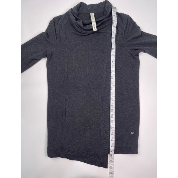 Lululemon Gray Wrap Cardigan Size 4 - Picture 8 of 9